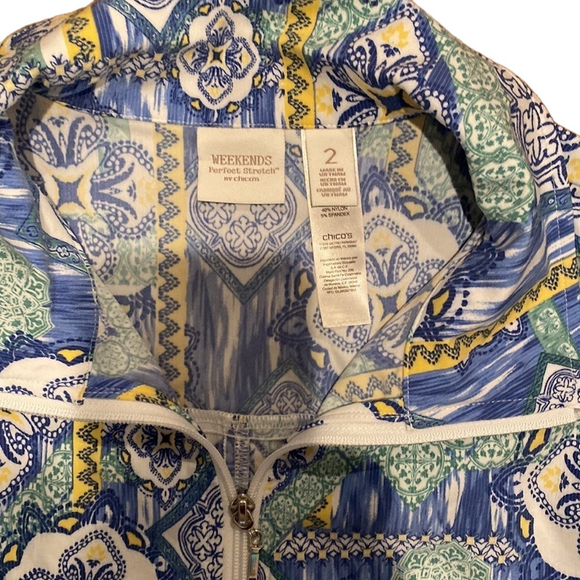 Chicos Jacket size 2 - Picture 2 of 4